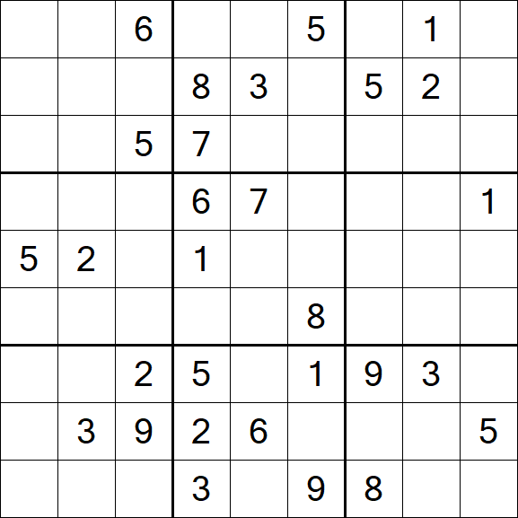Sudoku - Difícil