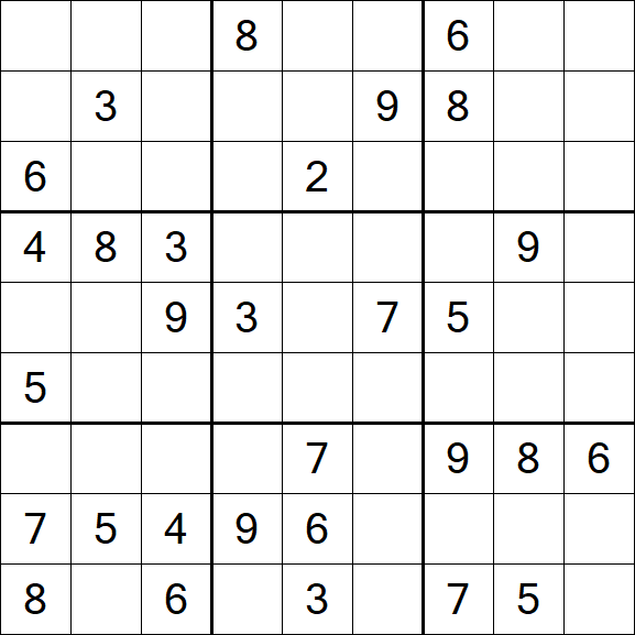Sudoku - Difícil