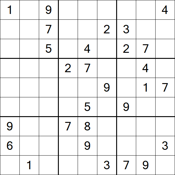 Sudoku - Difícil