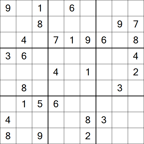 Sudoku - Difícil