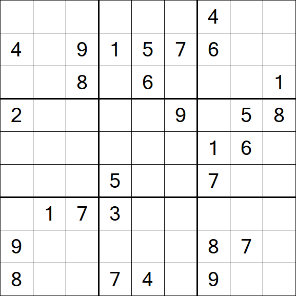 Sudoku - Difícil