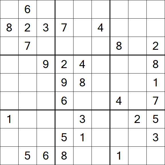 Sudoku - Schwierig