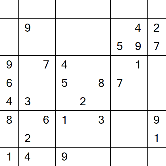 Sudoku - Difícil