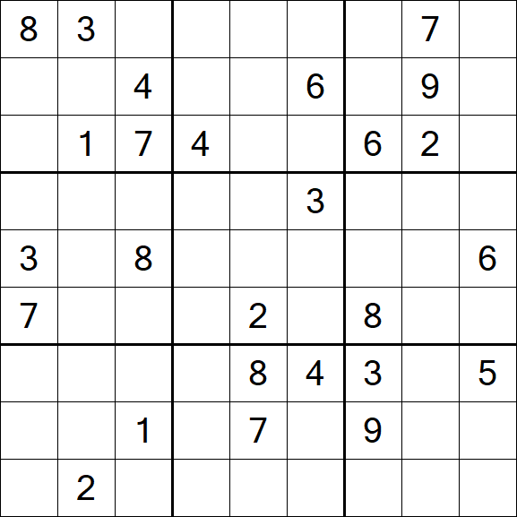 Sudoku - Difícil