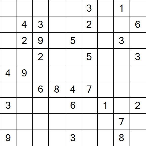 Sudoku - Difícil