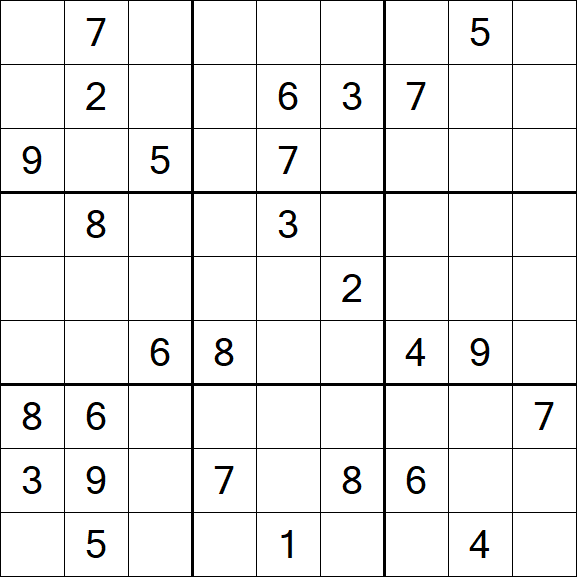 Sudoku - Difícil