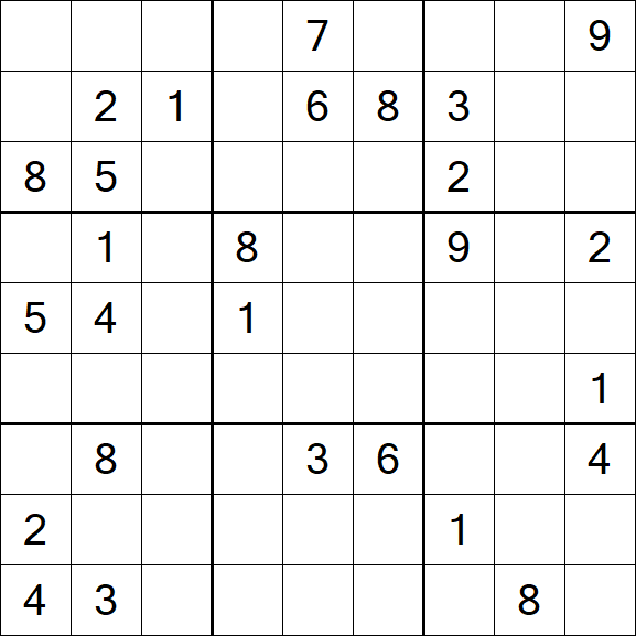Sudoku - Difícil