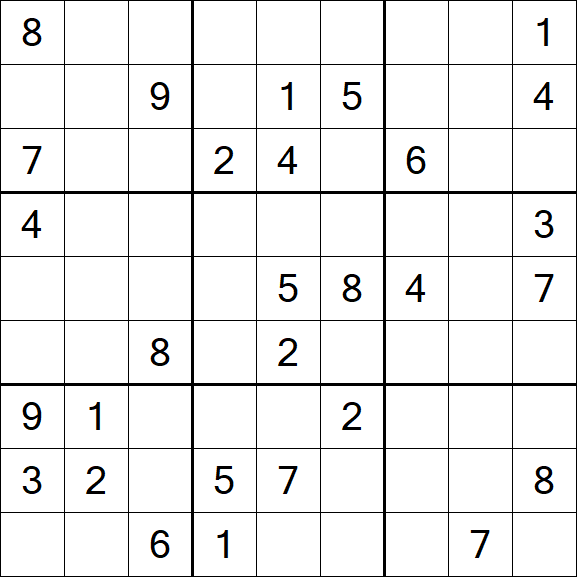 Sudoku - Difícil