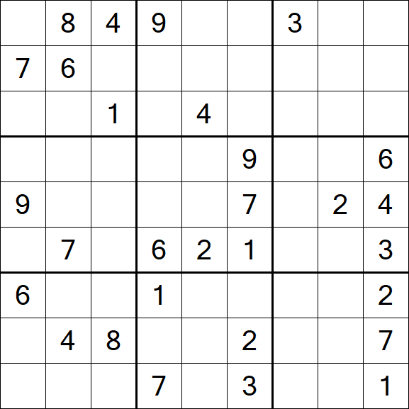Sudoku - Difícil