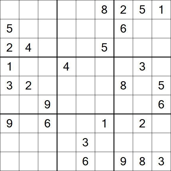 Sudoku - Difícil