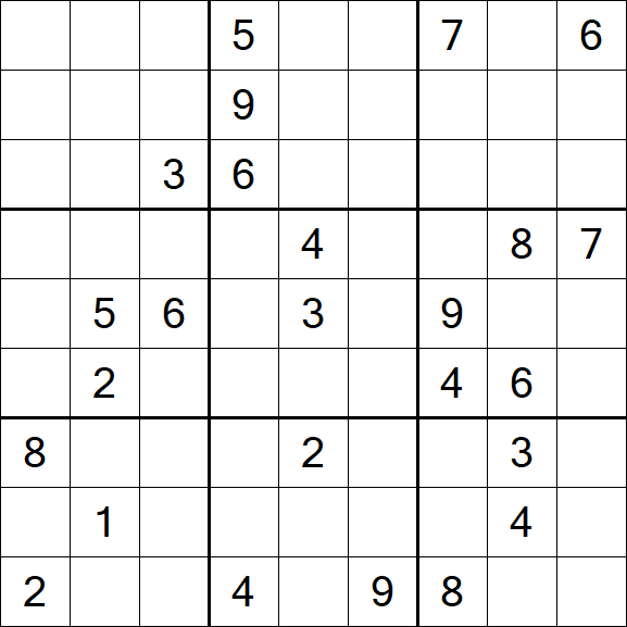 Sudoku - Difícil