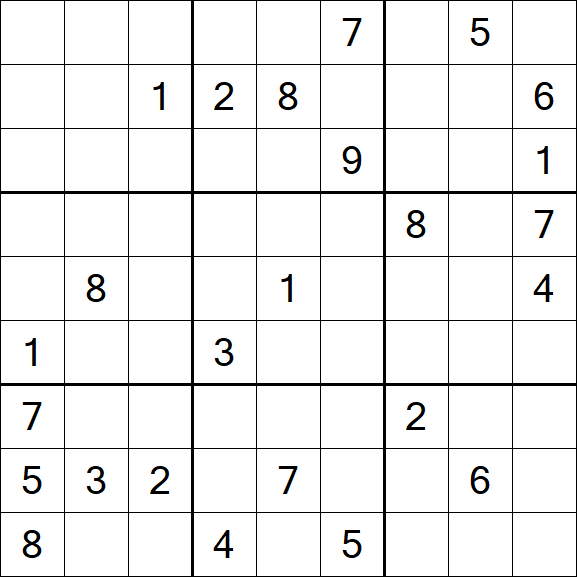 Sudoku - Difícil