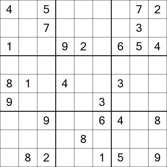 Sudoku - Difícil
