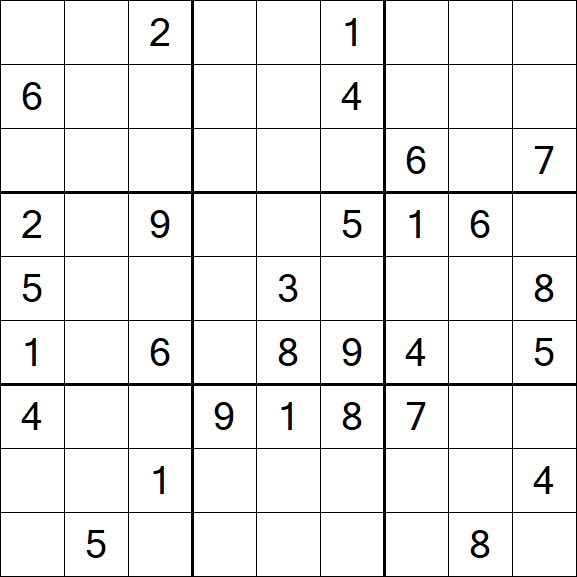 Sudoku - Difícil