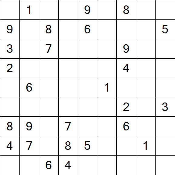 Sudoku - Difícil