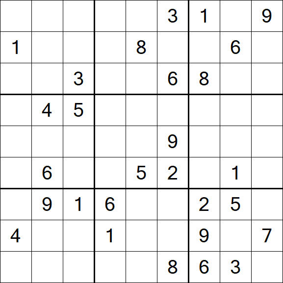 Sudoku - Difícil