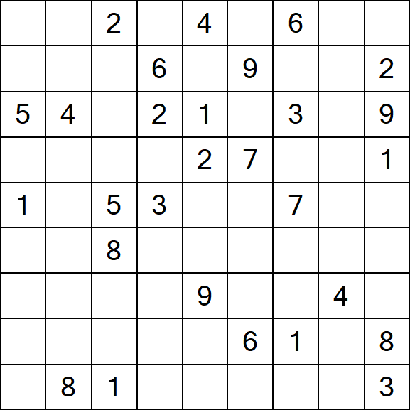 Sudoku - Difícil