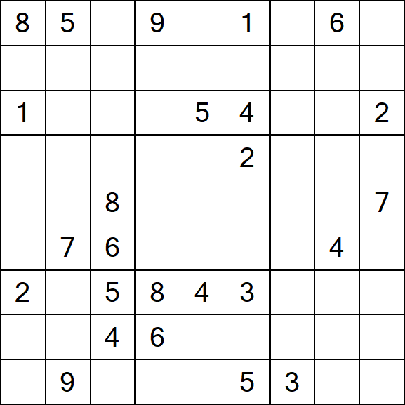 Sudoku - Difícil