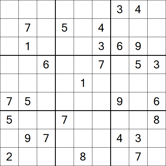 Sudoku - Difícil