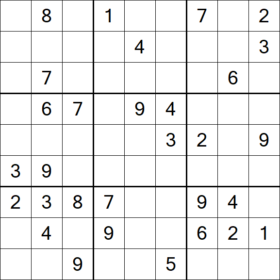 Sudoku - Difícil