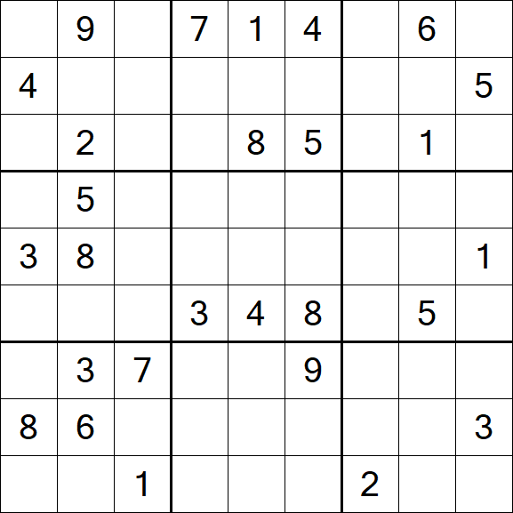 Sudoku - Difícil
