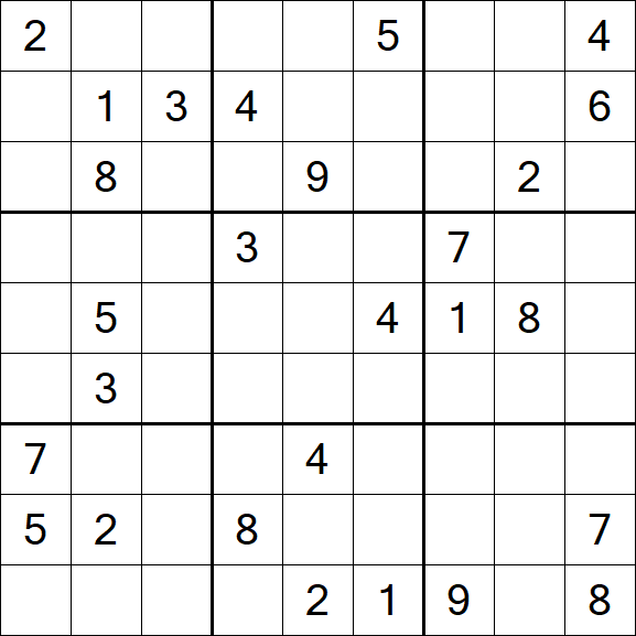 Sudoku - Difícil
