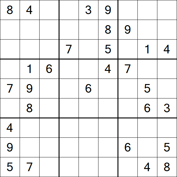 Sudoku - Difícil