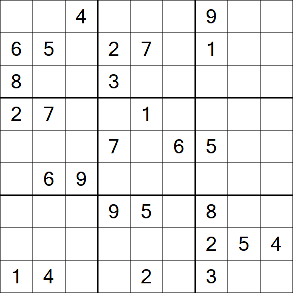 Sudoku - Difícil