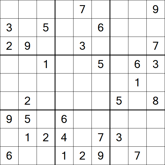 Sudoku - Difícil