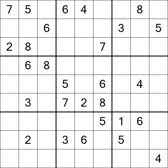 Sudoku - Difícil