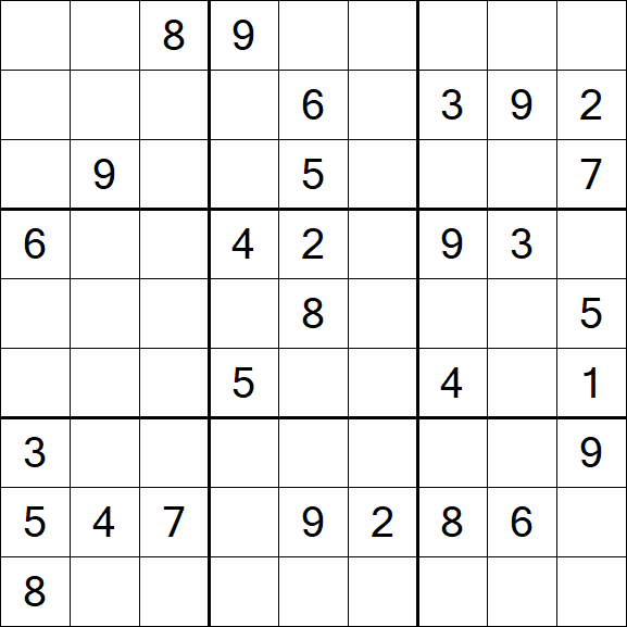 Sudoku - Difícil
