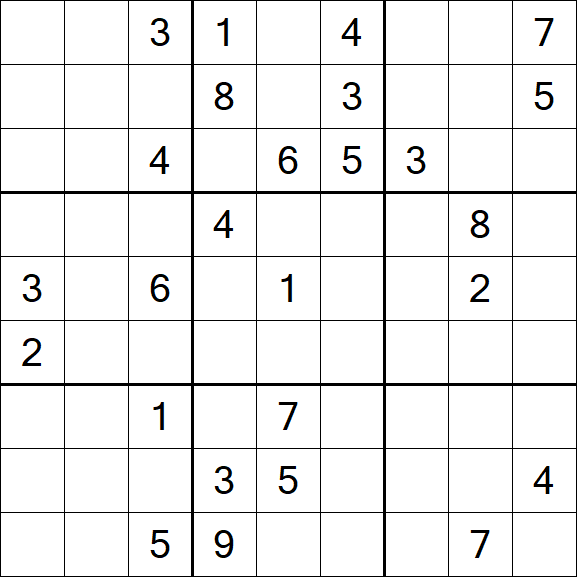 Sudoku - Difícil
