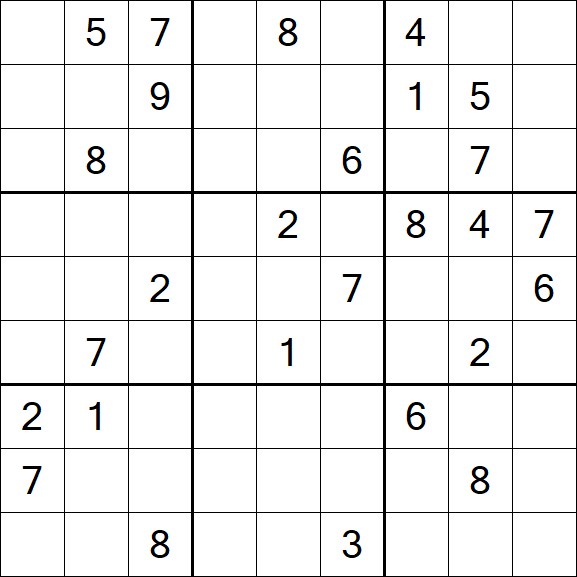 Sudoku - Difícil