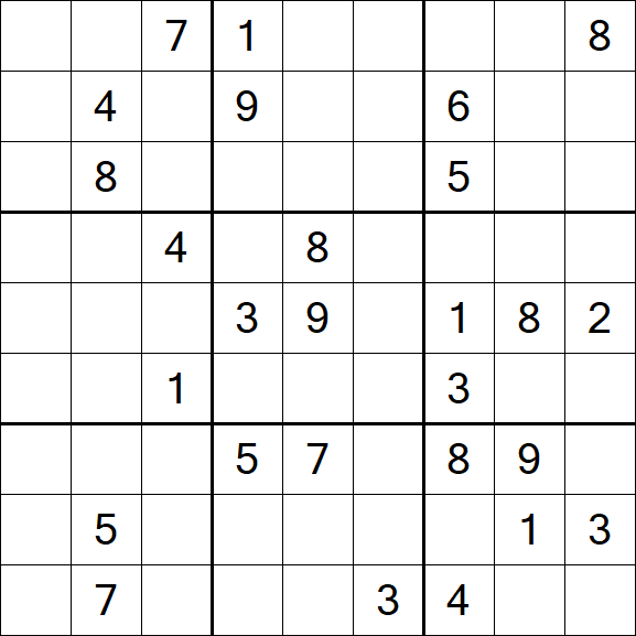Sudoku - Difícil