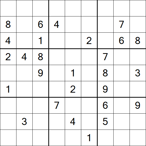 Sudoku - Difícil