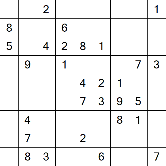 Sudoku - Difícil