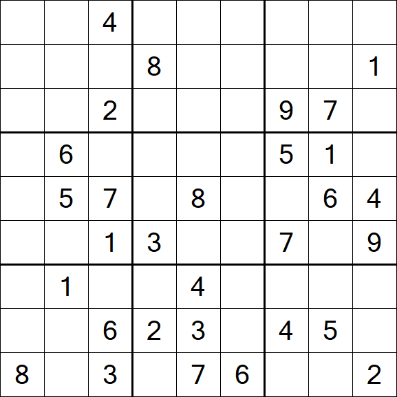 Sudoku - Difícil