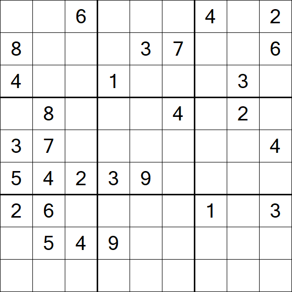 Sudoku - Difícil