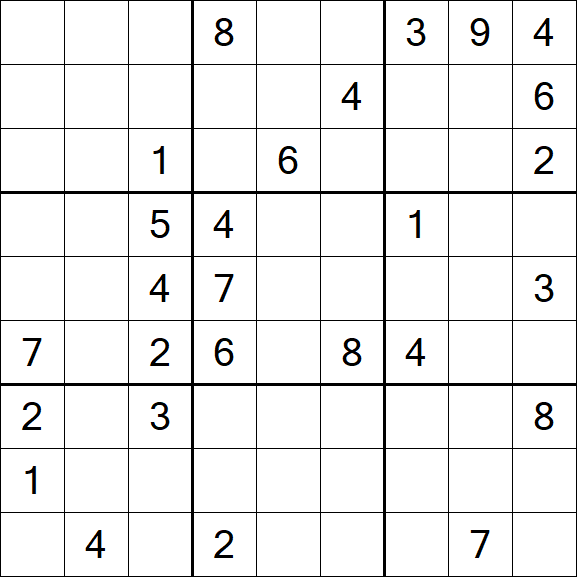 Sudoku - Difícil