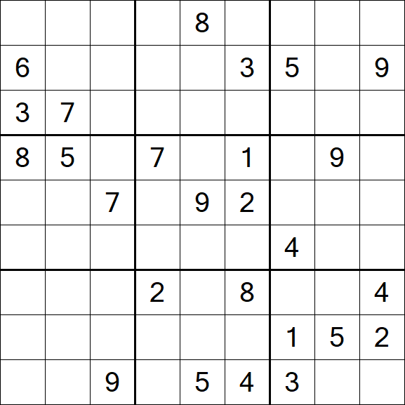 Sudoku - Difficile
