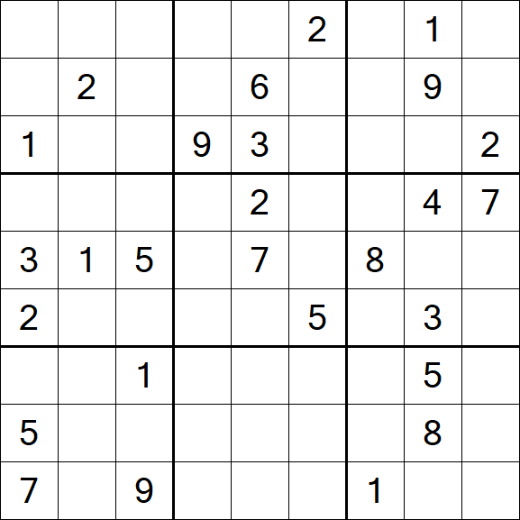 Sudoku - Hard
