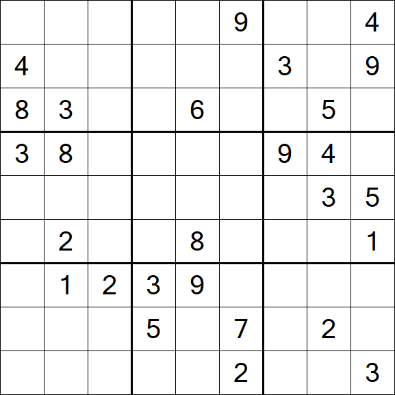 Sudoku - Hard
