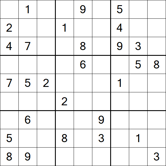 Sudoku - Difficile
