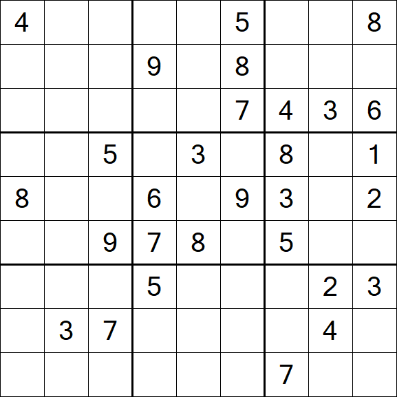 Sudoku - Hard