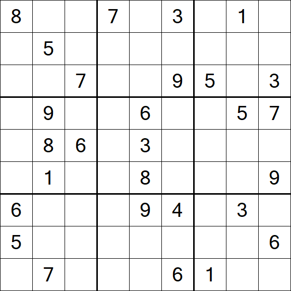 Sudoku - Difficile