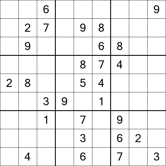 Sudoku - Difficile