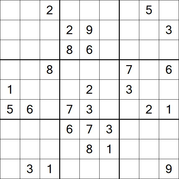 Sudoku - Difficile