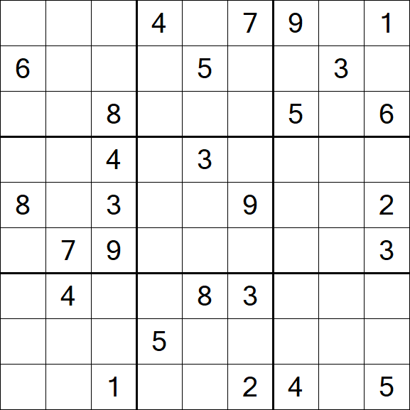Sudoku - Difficile