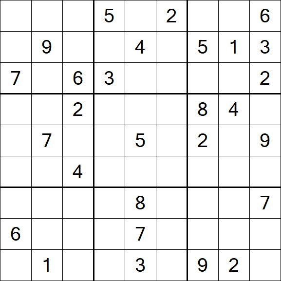 Sudoku - Difficile