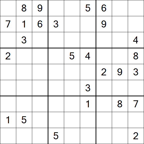 Sudoku - Difficile